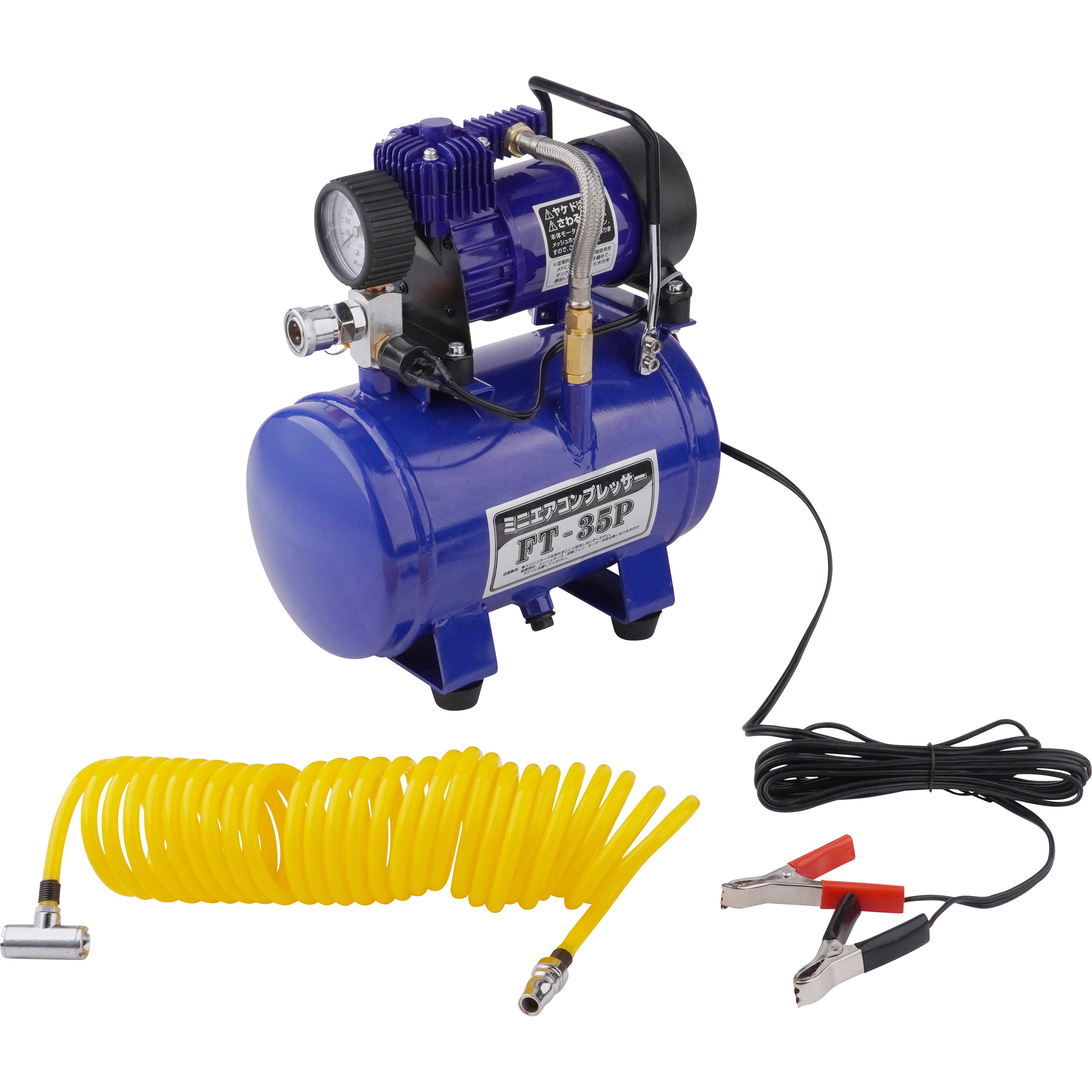 FT-35P ミニエアーコンプレッサー 1台 Meltec(大自工業) 【通販