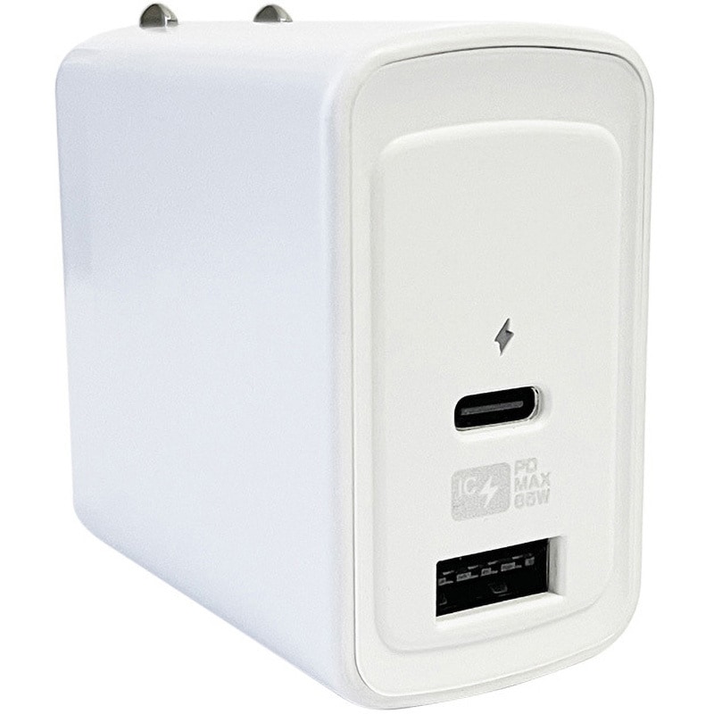 AC-050 AC USBA+C PD65W 自動識別 リバーシブル 1個 カシムラ 【通販モノタロウ】