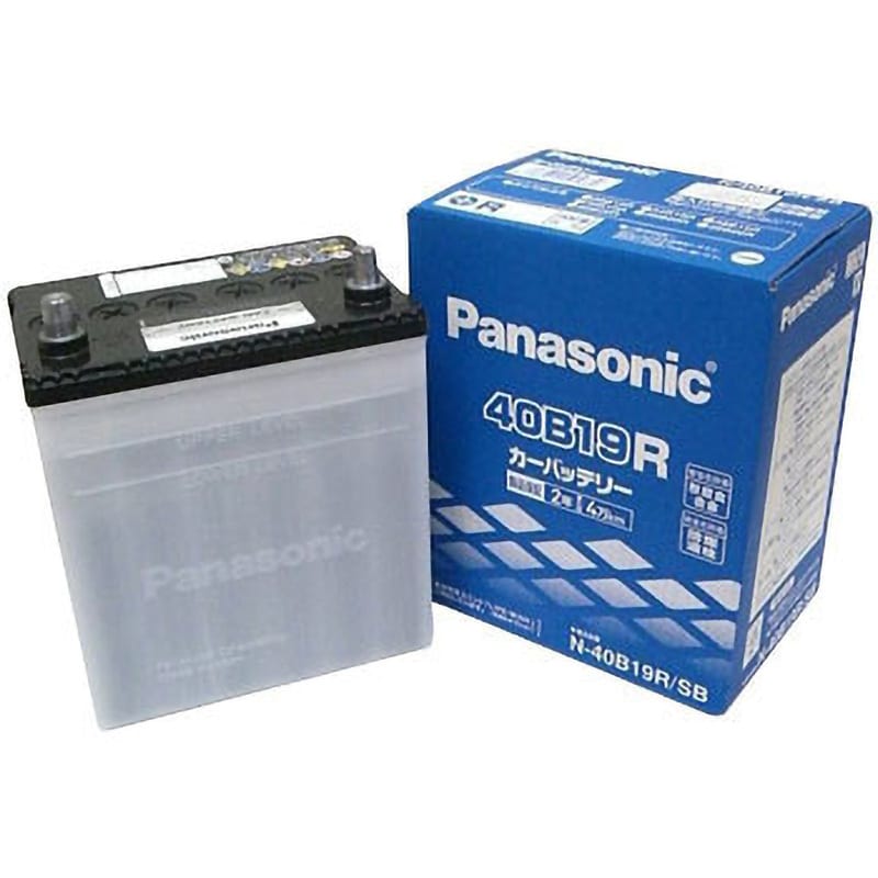 N-40B19R/SB バッテリー SBシリーズ 1個 パナソニック(Panasonic) 【通販モノタロウ】