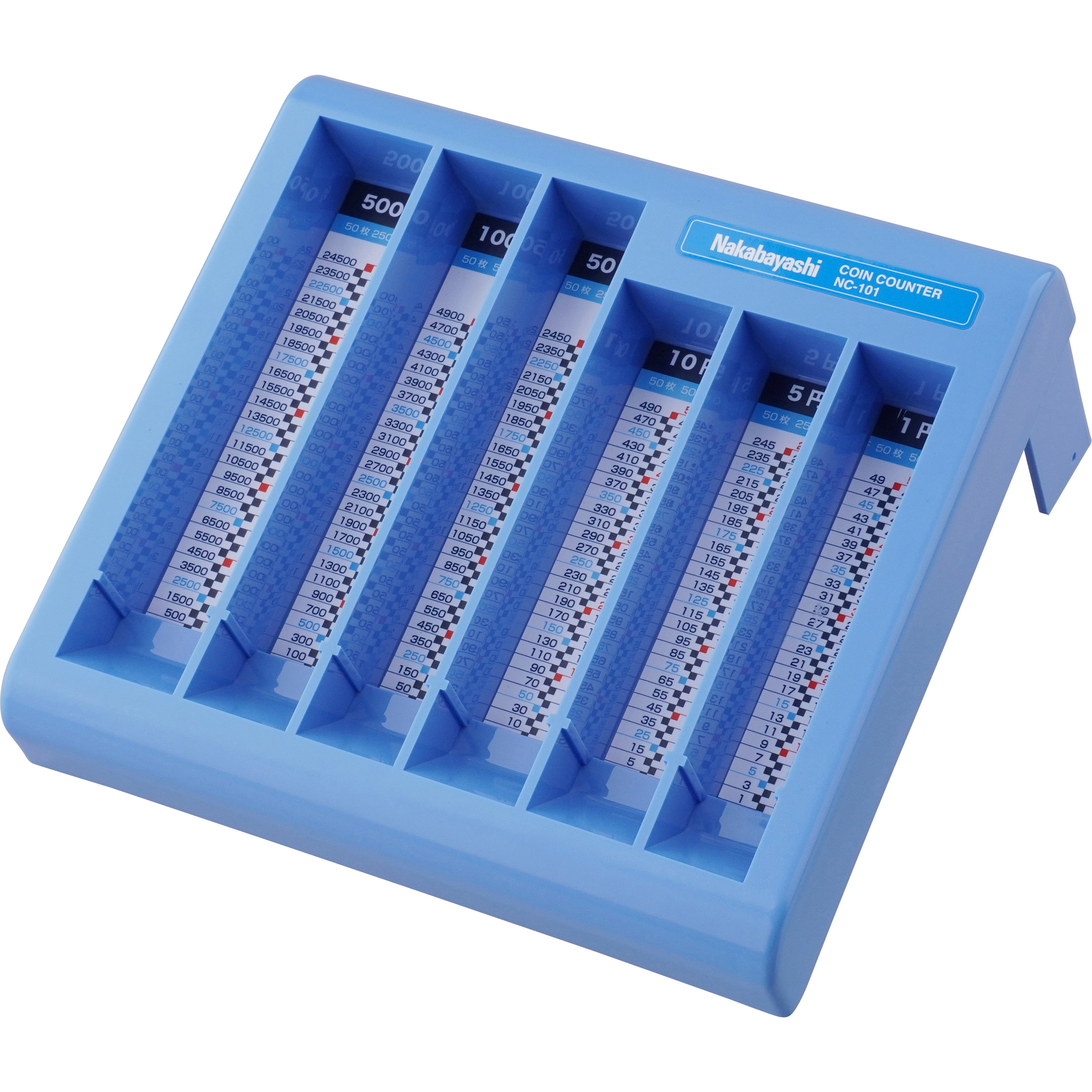 □小型硬貨計数機 硬貨計算機 ナカバヤシ NC-701E□動作確認済 □小型
