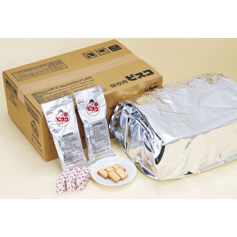 保存用ビスコ(コンパクトタイプ) グリコ 賞味期限:製造日より63ヶ月