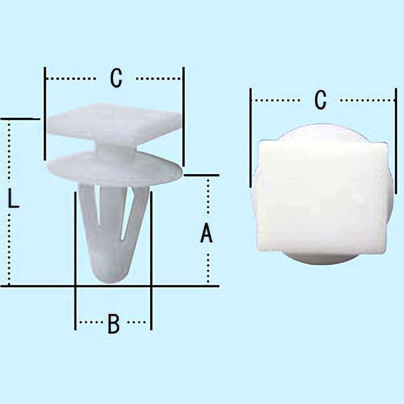 MB20-10 ミツビシタイプ クリップ 1袋(10個) Modes 【通販