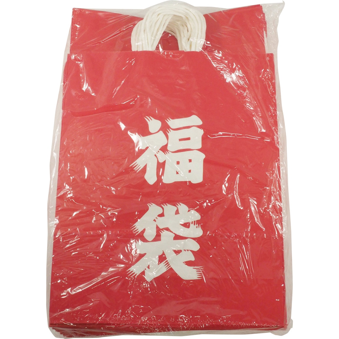 福袋 手提げ紙袋 HEIKO (柄)福袋色 幅380mmマチ150mm高さ500mm 1箱(50