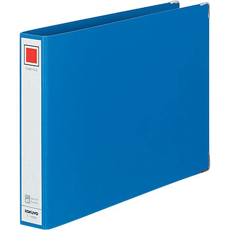 ［4105］コクヨ チューブファイル A4 8cm 青 16冊 新品 フ-1635B チューブファイル(Mタイプ横型) コクヨ 青色 A4E 【通販