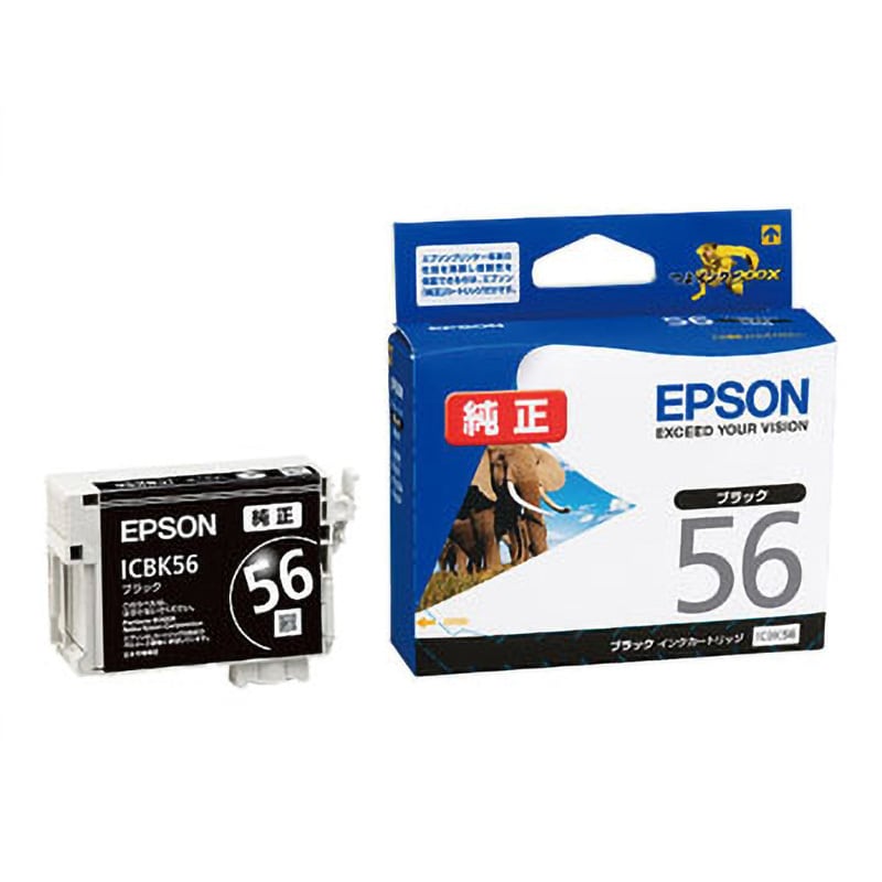 ICBK56 純正インクカートリッジ EPSON IC56 1個 EPSON 【通販サイト