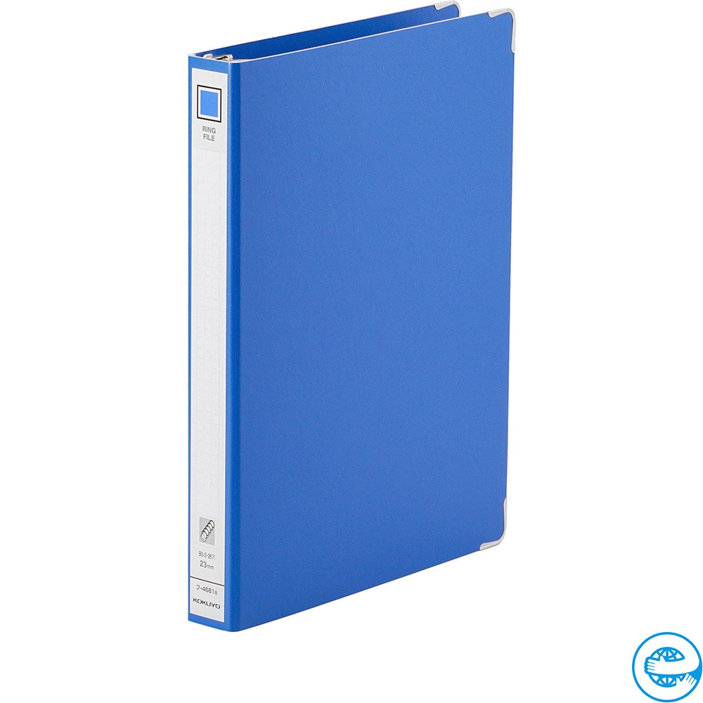 フ-4681B リングファイル(26穴) コクヨ タテ型 青色 - 【通販モノタロウ】