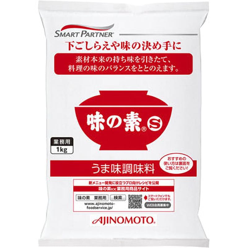 味の素　味の素　業務用　1袋(1kg)　味の素S　【通販サイトMonotaRO】