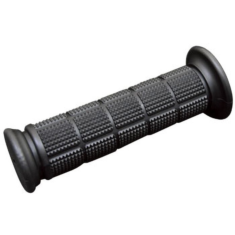 ブラックグリップラバー ALCANhands バイク用ハンドルグリップ 【通販