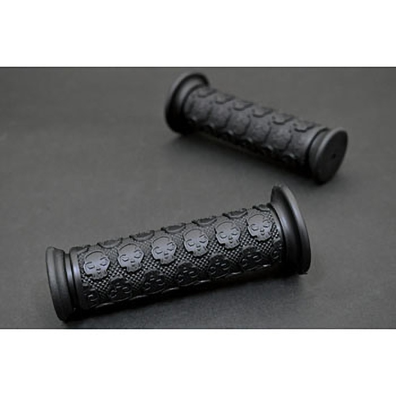 専用　ラバー ブラックグリップラバー ALCANhands バイク用ハンドルグリップ 【通販