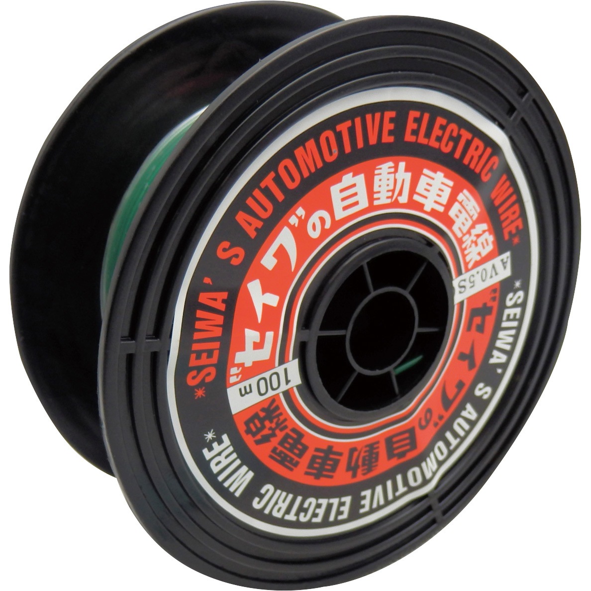 AV0.5X100G AVコード(自動車用低電圧線) 清和工業 長さ100m