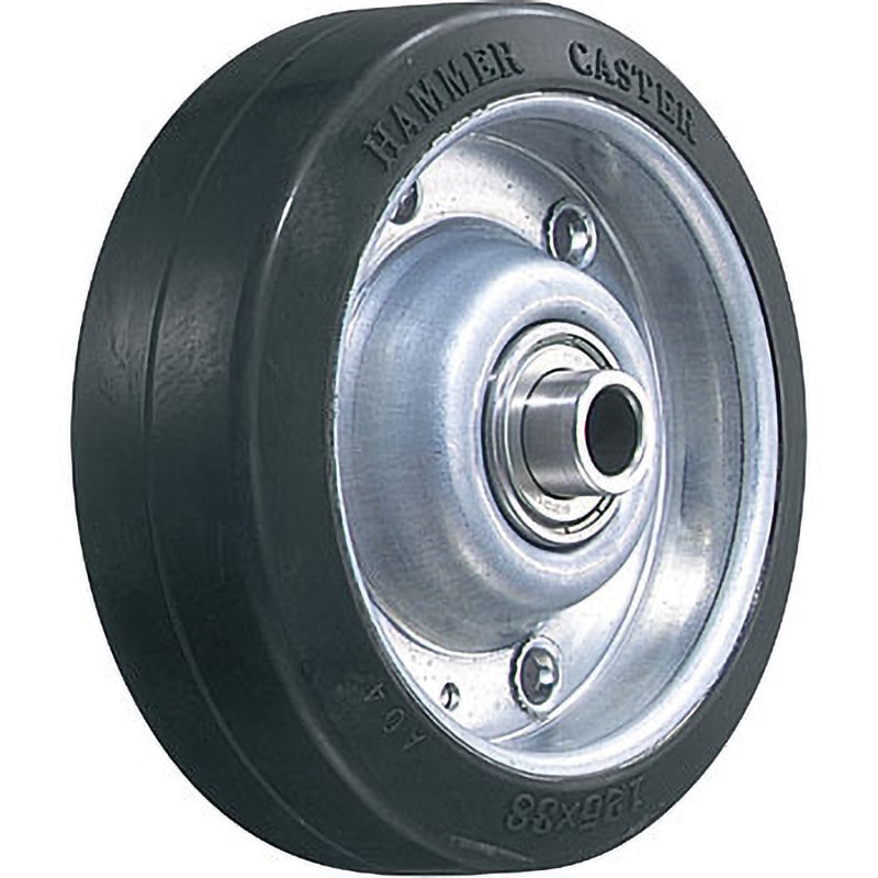 435S-RBB125 車輪(ゴム(B入)車輪) 435S-RB ハンマーキャスター