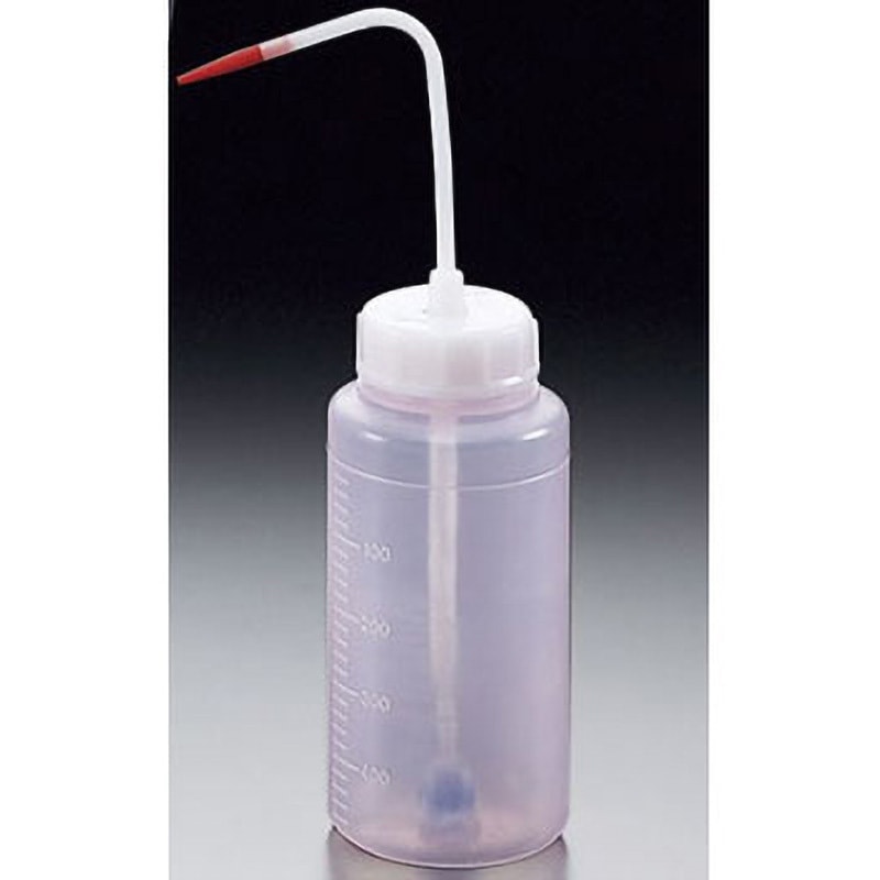 空き瓶飲み開け未洗浄 サンプラガス抜き洗浄瓶 1L (広口) 1本 25003｜総合的理化学機器商社