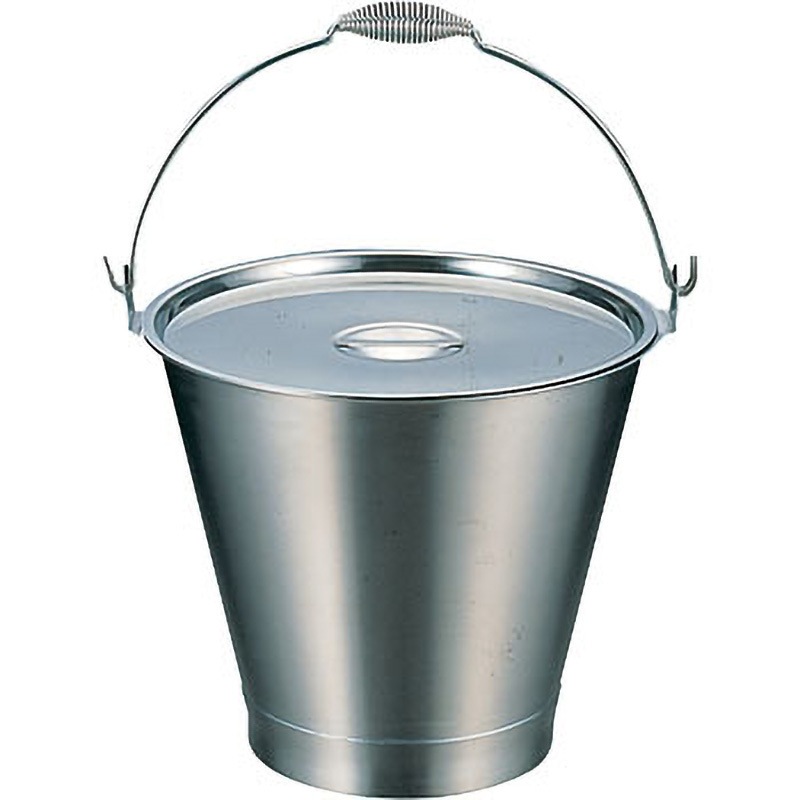 18-8 バケツ(ベース付) SUGICO(スギコ) バケツ/バケツ型密閉容器