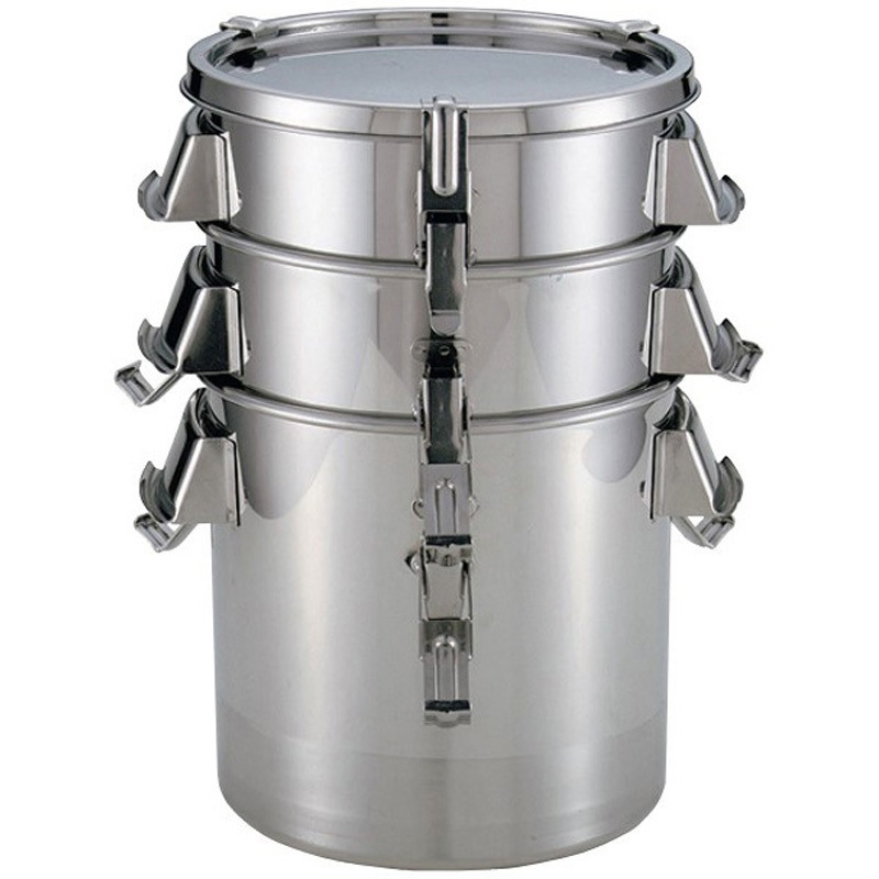 TH-436 18-8 テーパー付密閉容器 SUGICO(スギコ) 容量36L 板厚0.8mm 