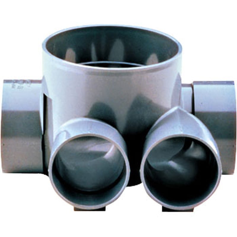 前澤化成工業 UMA-YW 左100 x 75 x100-200 (42076) : 雨水ﾏｽ 45ﾟ