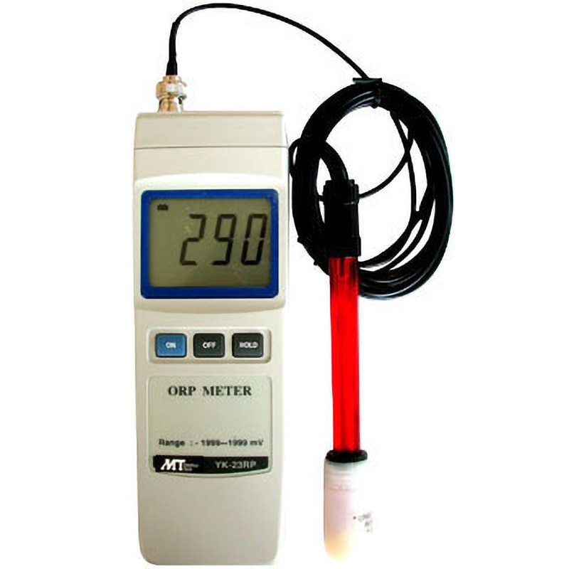 マザーツール デジタルＯＲＰメーター YK-23RP YK-23RP デジタルORPメータ 1台 マザーツール 【通販モノタロウ】