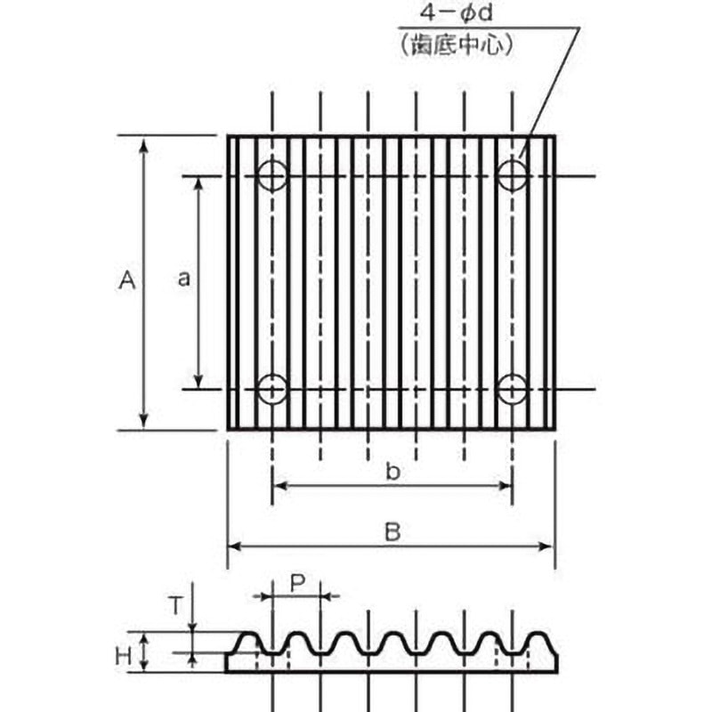BDCP-P8M20 ベルトクランプ 椿本チエイン タイプP8M   BDCP-P8M20