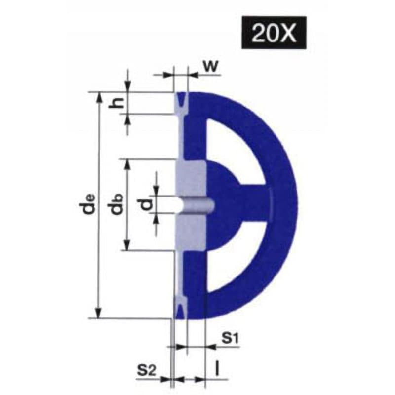 450-A-1-(14-40)-BNW-H NBK 鍋屋バイテック JIS規格Vプーリー 追加工品 軸穴加工済み A型 1本掛 プーリー 標準 Vプーリー A-1 NBK(鍋屋バイテック会社) 通販モノタロウ