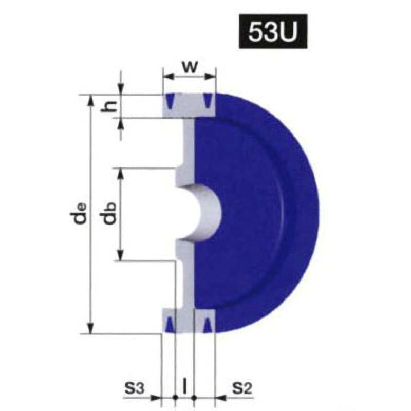 SP8V-400-6 SPプーリー SP8V NBK(鍋屋バイテック会社) 溝数6