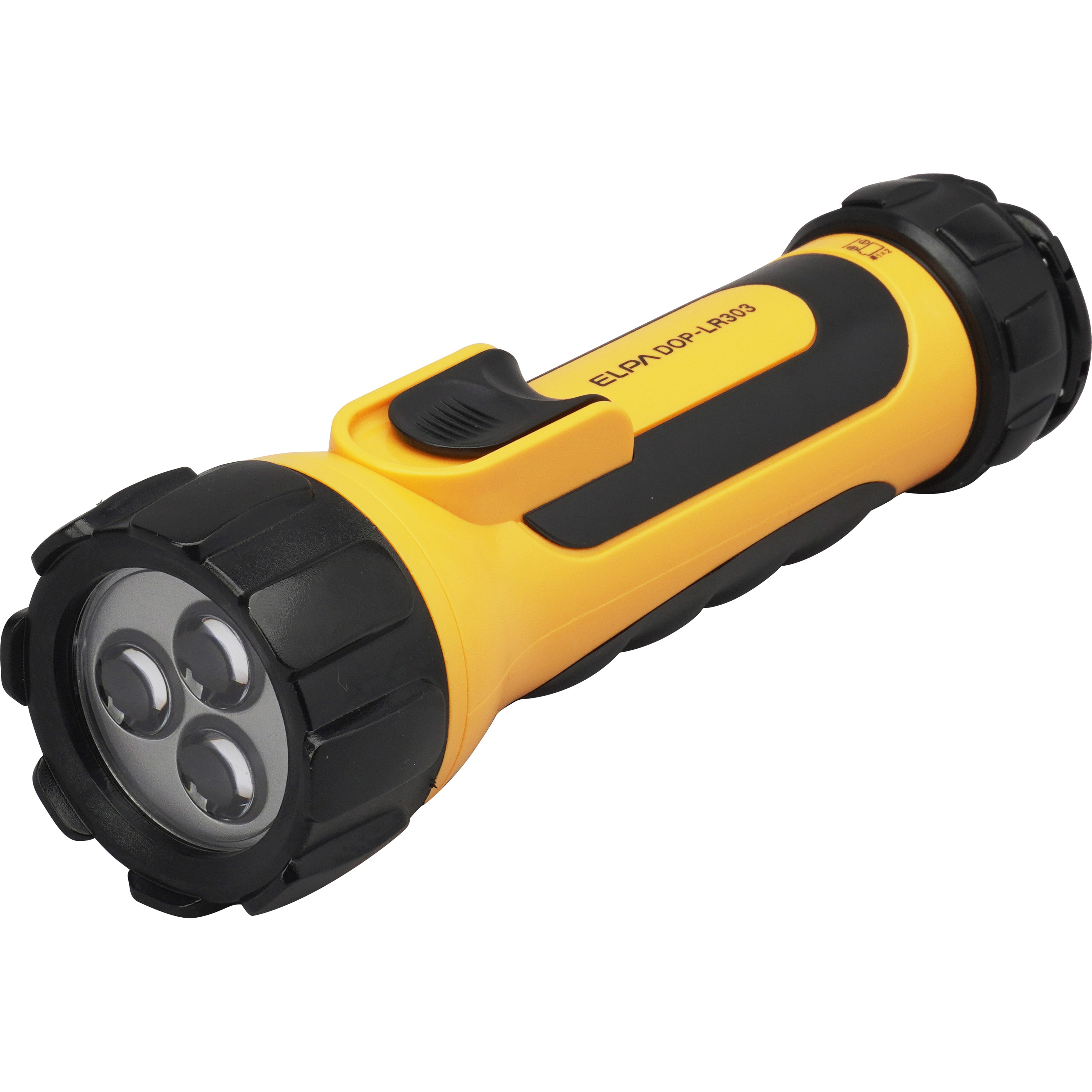 DOP-LR303 LEDラバーライト ELPA 防雨 単一形乾電池×2本(別売