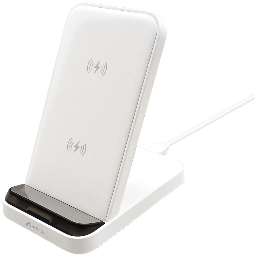 AWJ-PD12 WH スタンド型ワイヤレス充電器 エアージェイ ホワイト色 AWJ