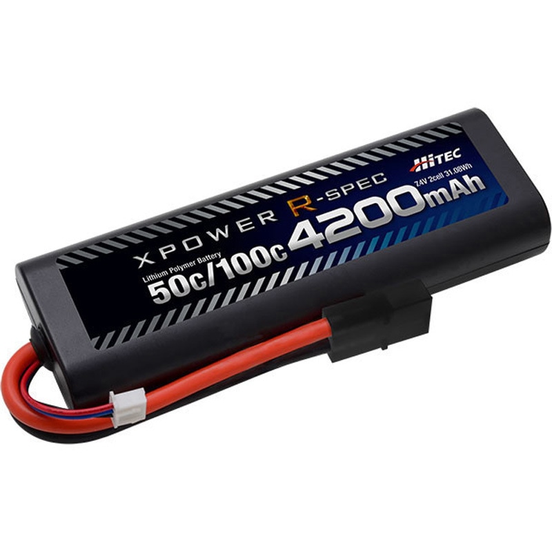 XPR4200-RT-B XPOWER R-SPEC Li-Po 7.4V 50C/100C ハイテックマルチ