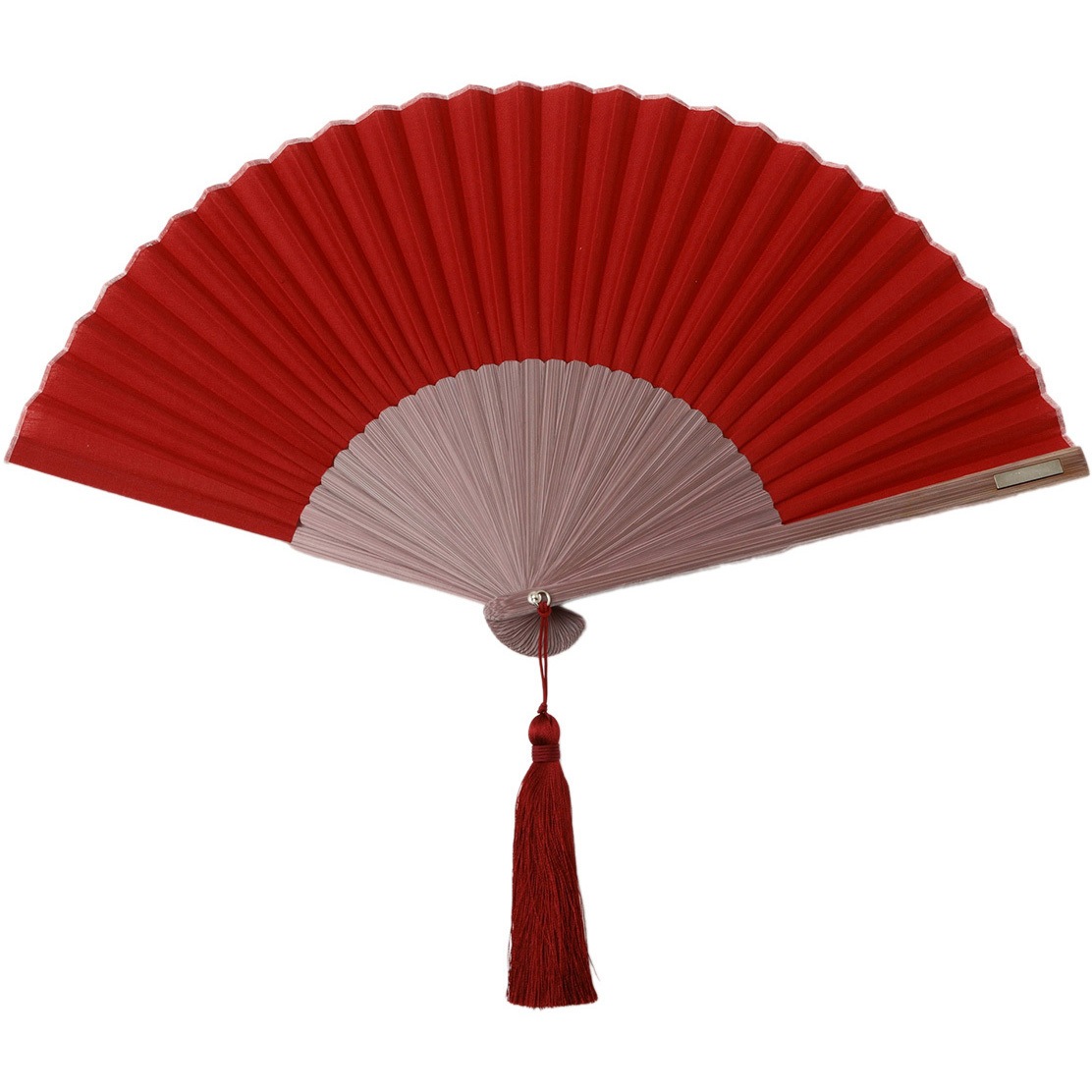 6300069372 西川庄六 扇子 by Color BRID 灰紫×えんじ色 - 【通販