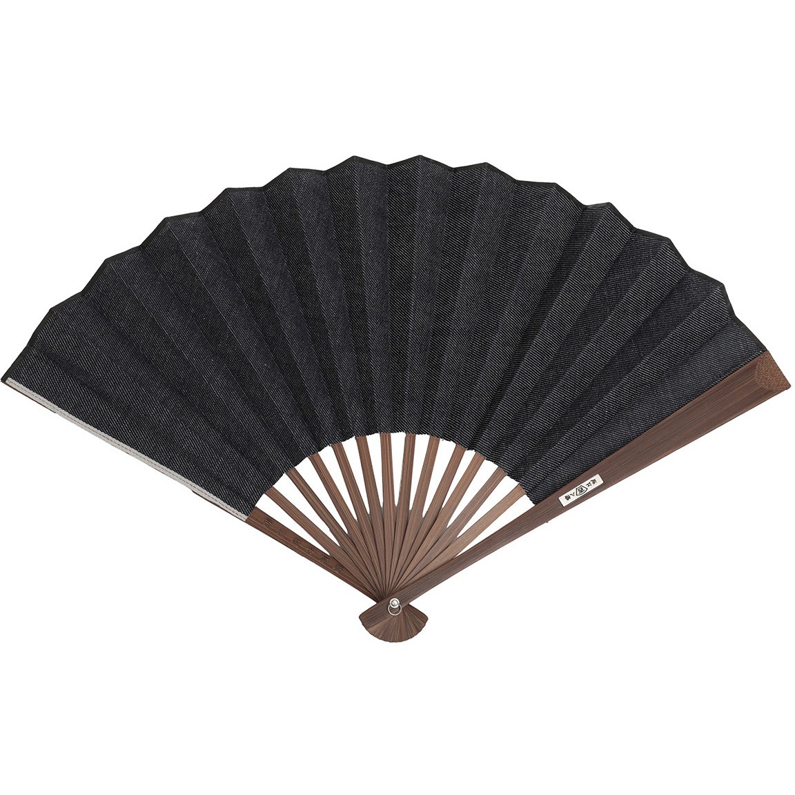 6300069391 西川庄六 岡山産 デニム扇子 1個 BRID 【通販モノタロウ】