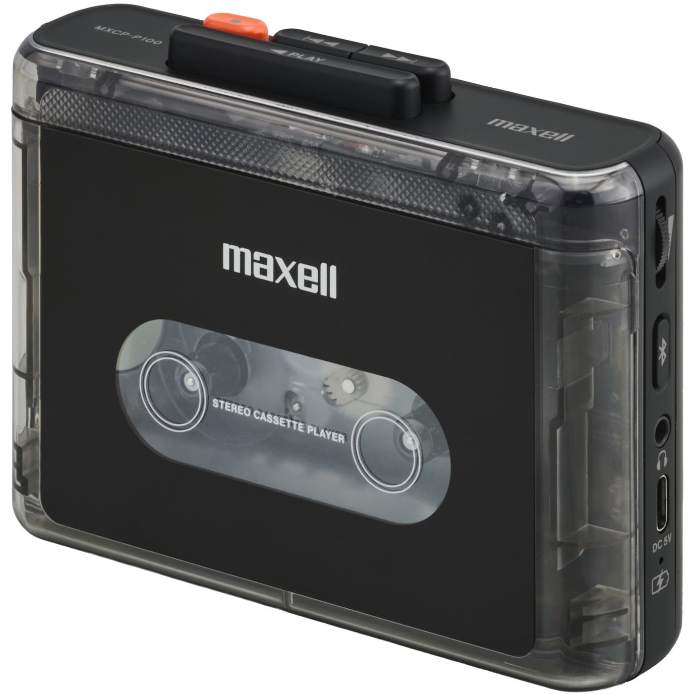 【新品】maxell ポータブルカセットプレーヤー MXCP-P100-BK 新品 maxell MXCP-P100 ブラック MXCP-P100BK - メルカリ