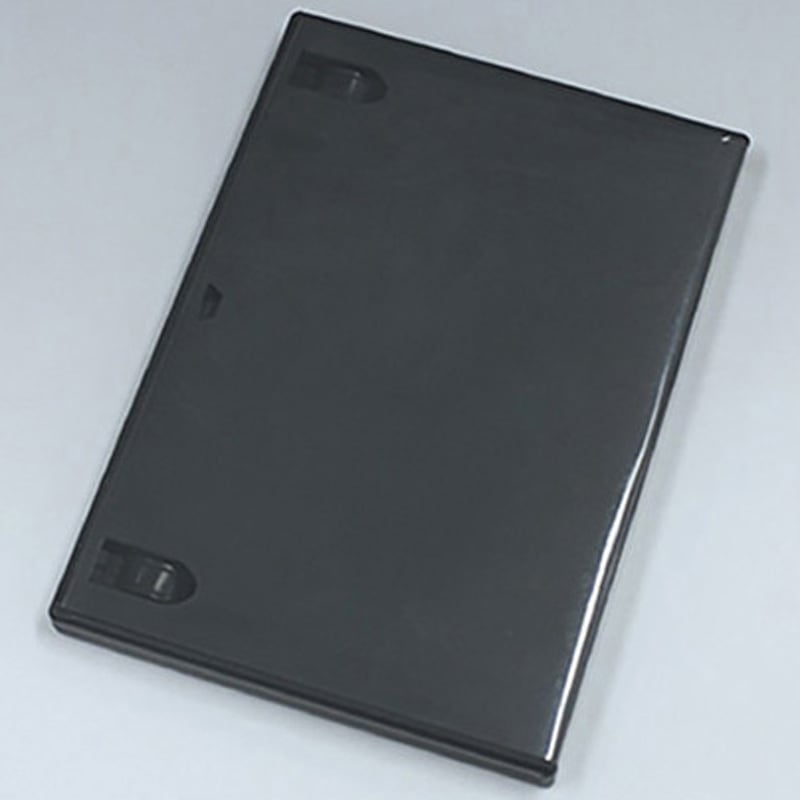 DVDファッションケース1枚用 黒 1箱(100個) リファインド 【通販モノタロウ】