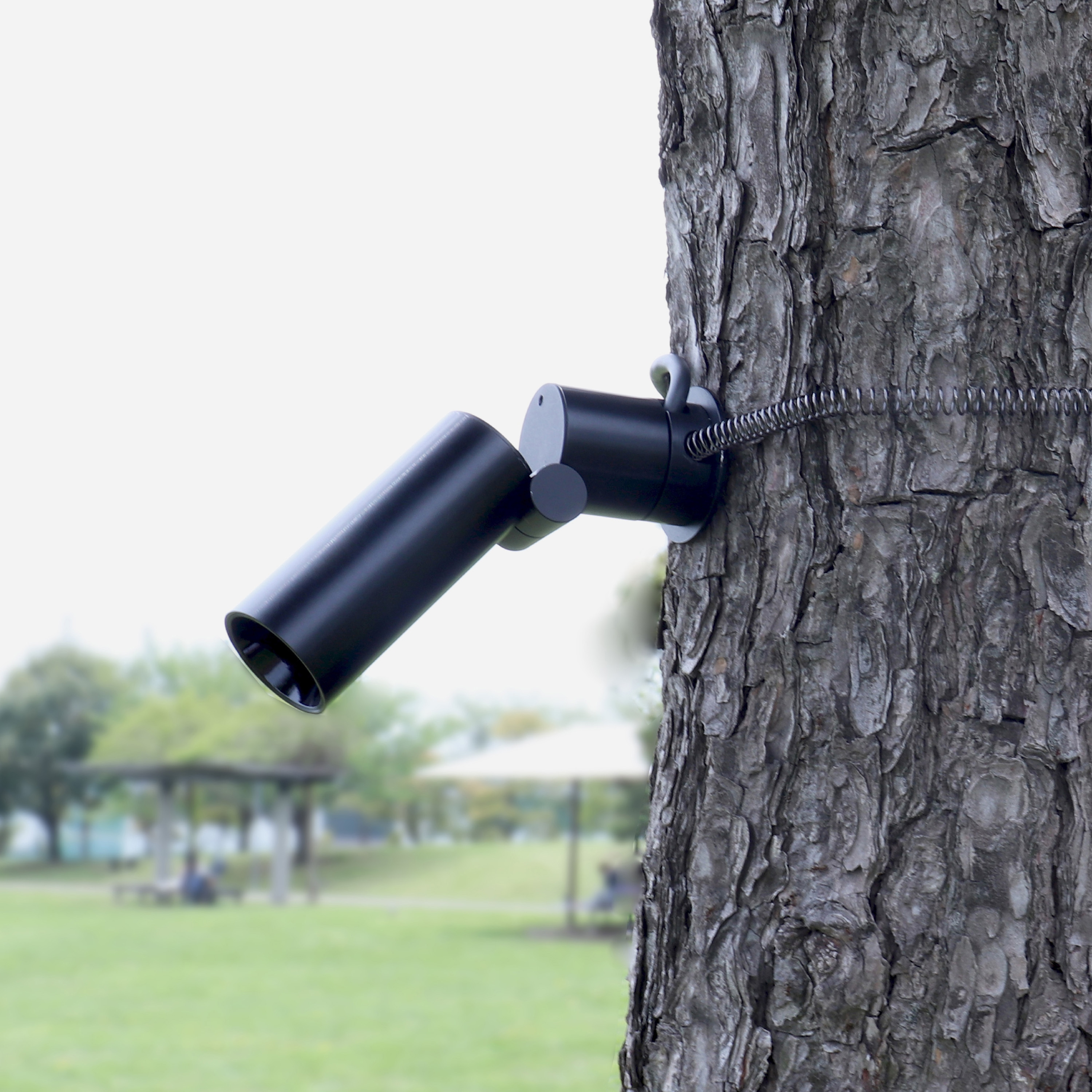 空中散歩 屋外用マイクロスポットライト・樹木用バンド付タイプ・HL付 TOKISTAR