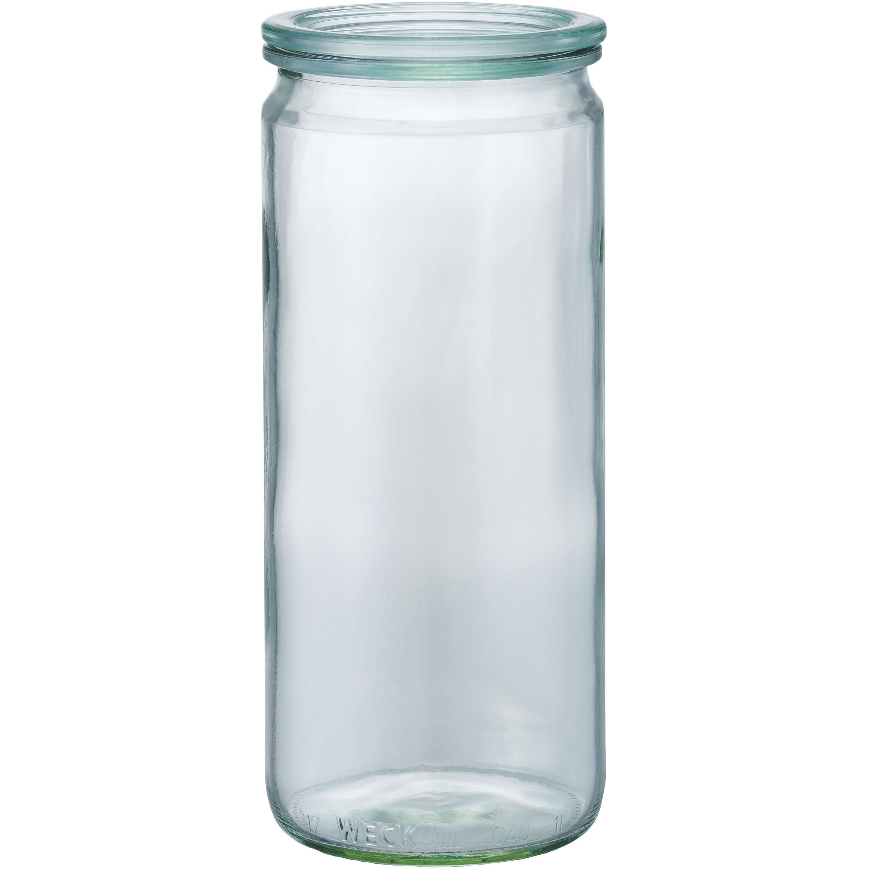 WE-908 ガラスキャニスター ストレート WECK 容量1000mL WE-908 【通販