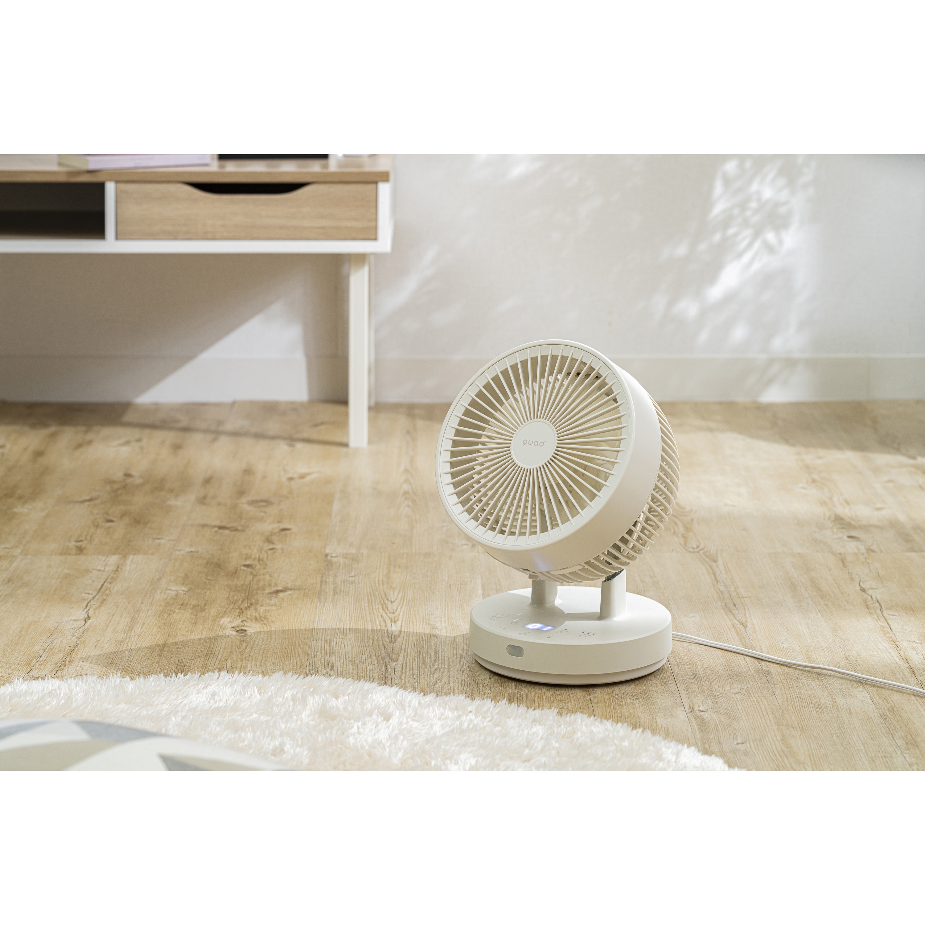 QS505-IV 衣類乾燥360°DCサーキュレーター 1台 QUADS(クワッズ) 【通販