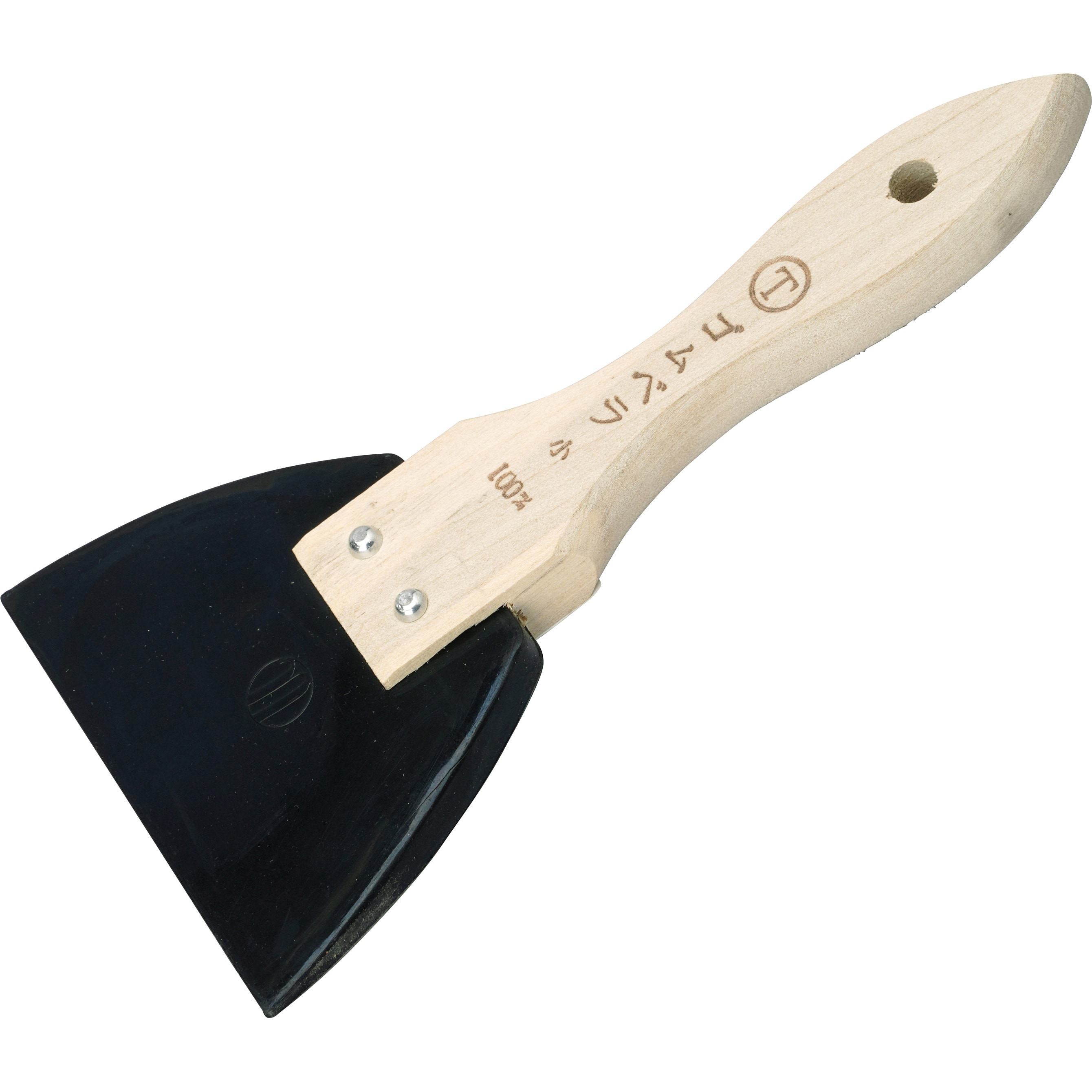 300303 0002 耐油ゴムベラ 大塚刷毛製造 幅100mm全長195mm 300303 0002