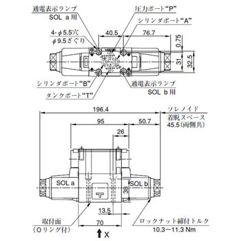 DSG-01-3C60-A100-70 DSG-01シリーズ電磁切替弁 油研工業 最高使用圧力35MPa - 【通販モノタロウ】