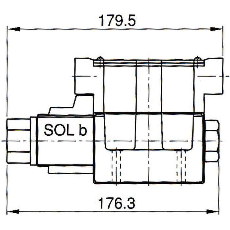 DSG-03-2B2-A200-50 DSG-03シリーズ電磁切替弁 油研工業 最高使用圧力31.5MPa - 【通販モノタロウ】