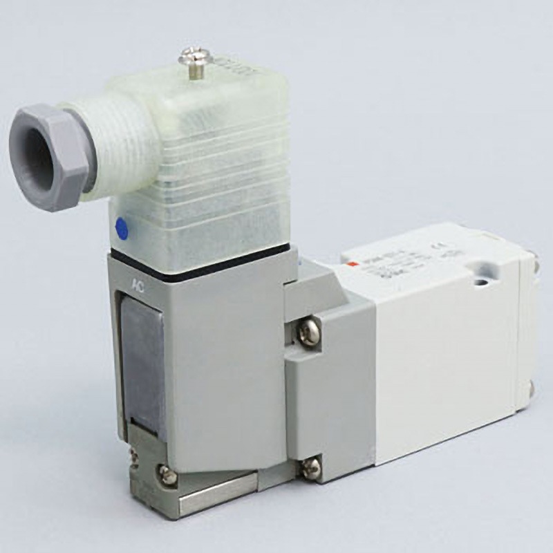 VP344K-1DZ1-A パイロット・ポペットタイプ  (VP344～) SMC 空気用 DIN形ターミナル/コネクタ付 N.C. (ノーマルクローズ)