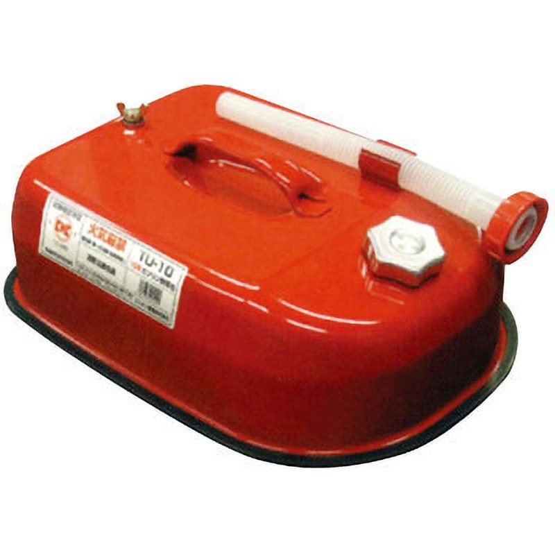 TU-10 ガソリン携行缶 UNION(ユニオン産業) 容量10L 赤色 - 【通販