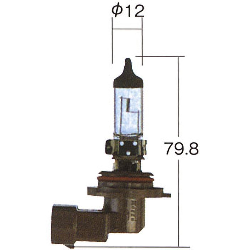 0651 ハイパワーハロゲンバルブ HB4(9006)12V 1個 KOITO(小糸製作所