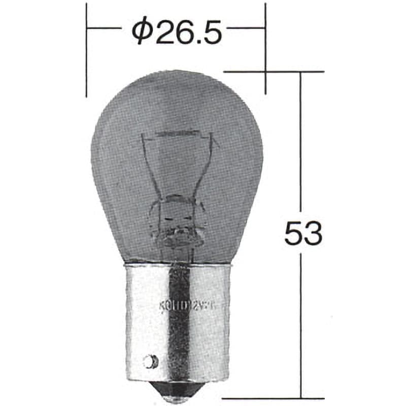 4570A フラッシャー・バック・シグナルランプ 12V 1箱(10個) KOITO 