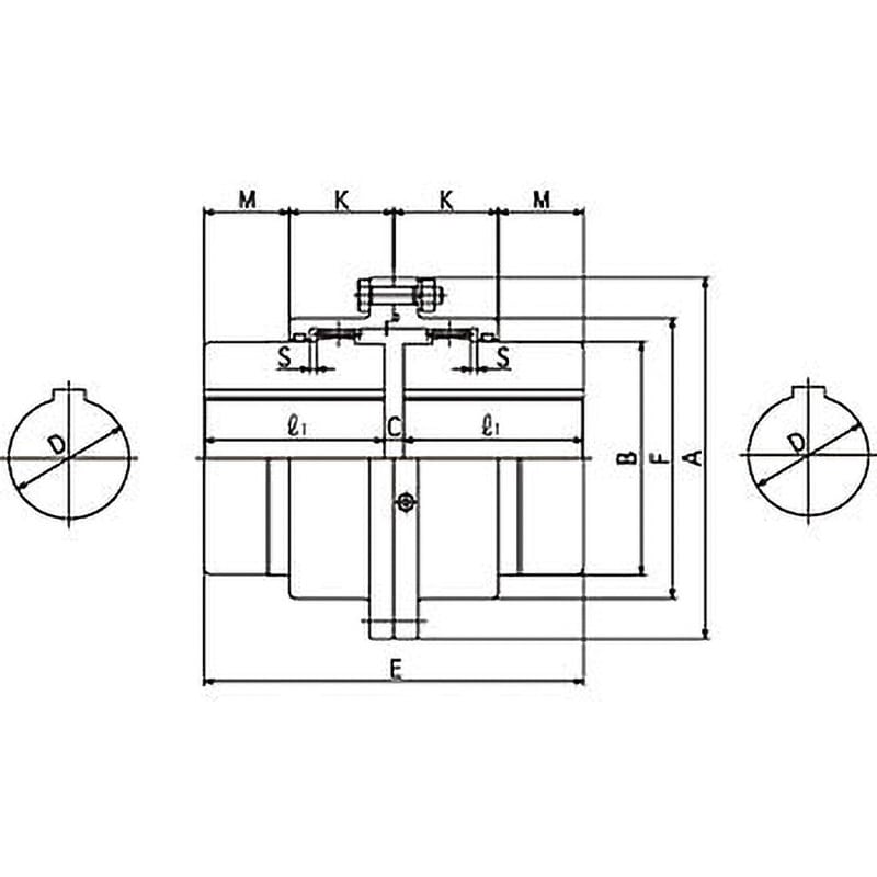 GC-SSM355 GCカップリング GC-SSM形(両並形) 1個 セイサ 【通販サイト