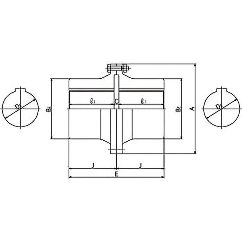 GC-EEM250 GCカップリング GC-EEM形 1個 セイサ 【通販サイトMonotaRO】