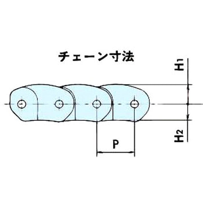 CN416 ナイロンチェーンカップリング 椿本チエイン 許容偏心0.1