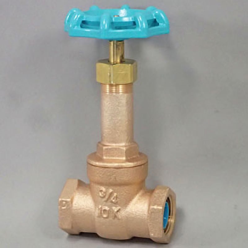 10G-CN コア内蔵 10Kゲートバルブ 大和バルブ 青銅 接続Rc ねじ込み形 呼び径(B)3/4  10G-CN