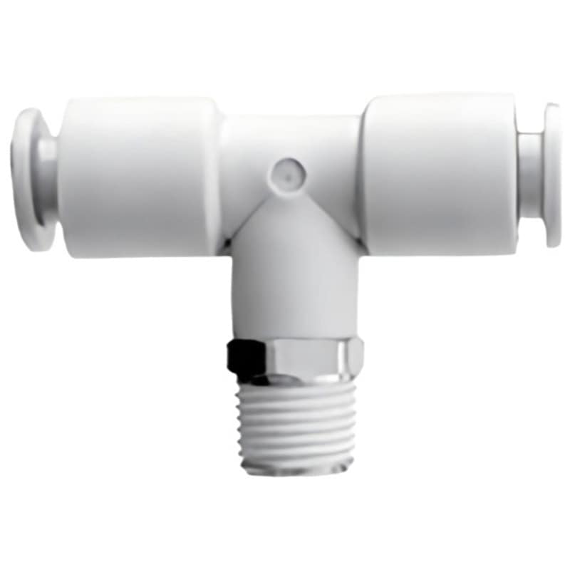 10-KGT06-01S クリーンルーム用空気圧機器(10-KGT～) SMC ねじの種類R 1/8 適合チューブ外径6mm 1袋(2個)