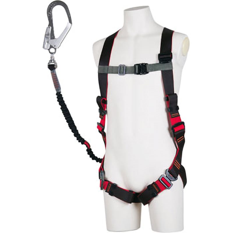 TH-508-NV93SV-OT-BKR-M-R23-JAN-BX フルハーネス型墜落制止用器具 レヴォハーネス(REVO HARNESS) ノビロン ランヤード1本付 藤井電工(ツヨロン) 伸縮式 X型 胴ベルト有 サイズM TH-508-NV93SV-OT-BKR-M-R23-JAN-BX -  【通販モノタロウ】