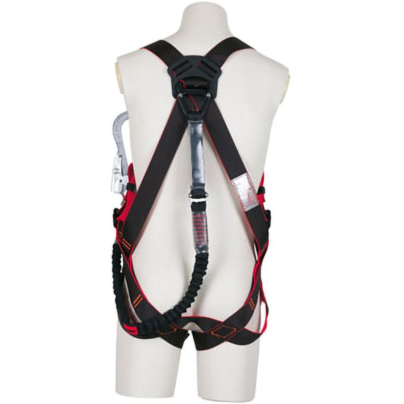 TH-508-NV93SV-OT-BKR-M-R23-JAN-BX フルハーネス型墜落制止用器具 レヴォハーネス(REVO HARNESS) ノビロン ランヤード1本付 藤井電工(ツヨロン) 伸縮式 X型 胴ベルト有 サイズM TH-508-NV93SV-OT-BKR-M-R23-JAN-BX -  【通販モノタロウ】