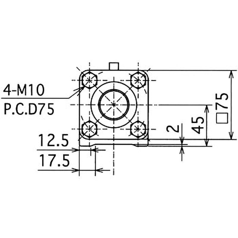 25PBZ-4031B 鋳鉄製ラインポンプ(全閉モータ) 三相電機 口径25A(1B)mm 25PBZ-4031B - 【通販モノタロウ】