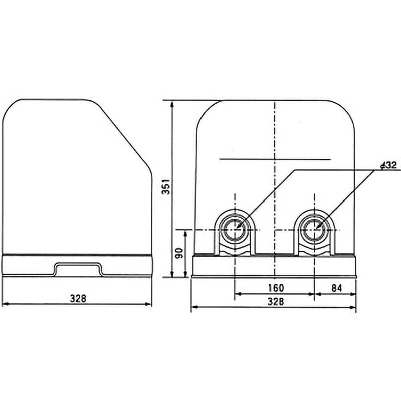 カワエースFCタイプ 吐出口径32mm N3-405SHN