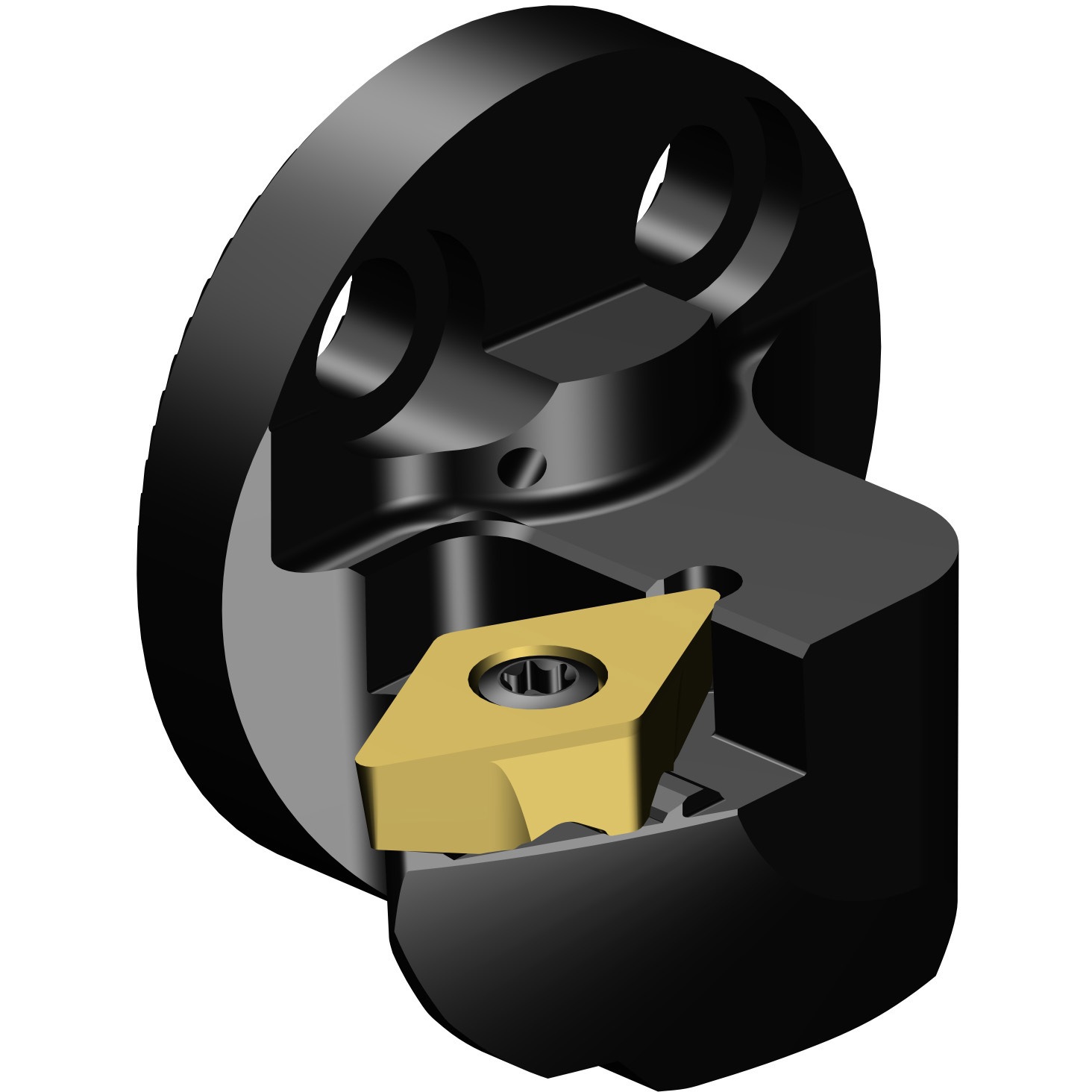 TR-SL-D13XCL-40 コロターンSLカッティングヘッド(480) サンドビック 107.5° スクリュークランプ チップ逃げ角7° 左勝手   TR-SL-D13XCL-40